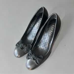 Lauren  Ralph Lauren Georgie Black Bow Tie Pumps